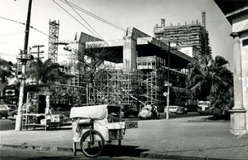 Avenida Paulista MASP dc. 1950 01 500x324 - Srie Avenida Paulista: Belvedere ao MASP - exposio fotogrfica virtual.